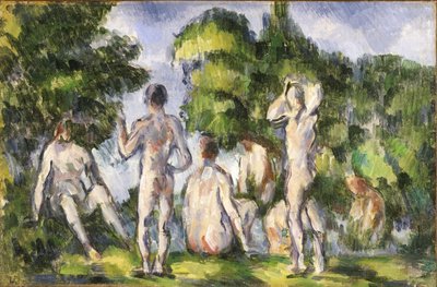 Group of Bathers by Paul Cézanne